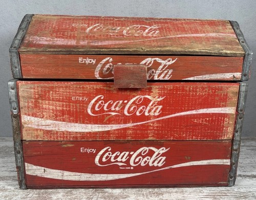 Vintage coca cola wooden - vintage,